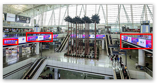 主楼中庭环形LED广告位